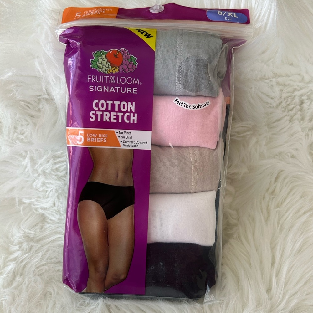 Fruit of the Loom Signature Cotton Stretch briefs